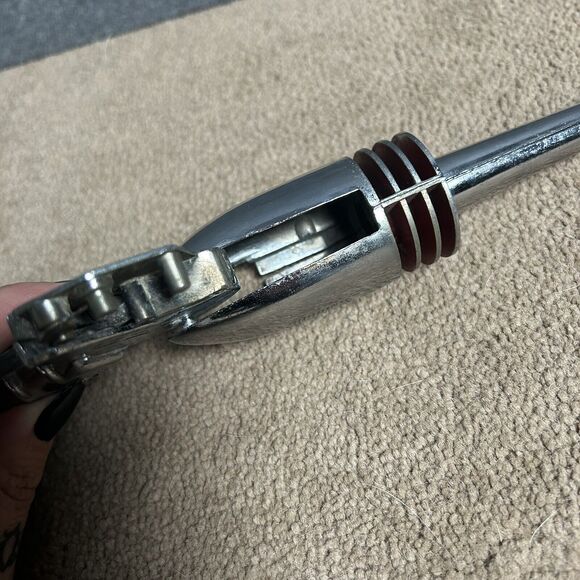 1952 Futuristic Prod. STRATO GUN Pristine working Cap Gun Ray gun Space pistol - Picture 10 of 11